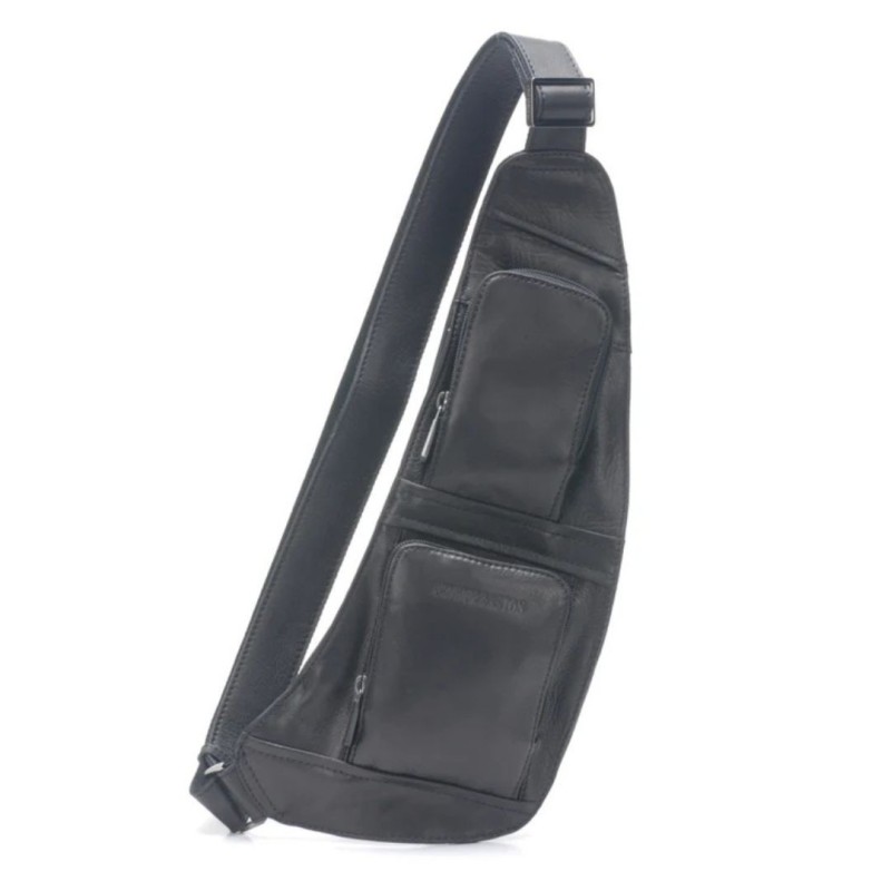 ARTHUR & ASTON PABLO BODY BAG  CUIR PLONGÉ