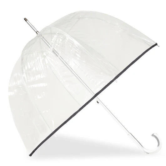 Parapluie Cloche Isotoner Transparent Noir