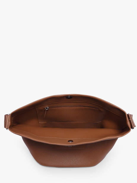 Sac Seau Maya Double KBA Marron – Lancaster Paris