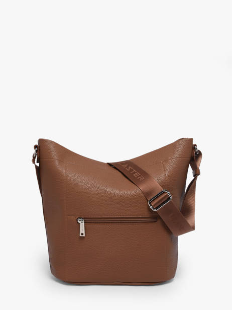 Sac Seau Maya Double KBA Marron – Lancaster Paris
