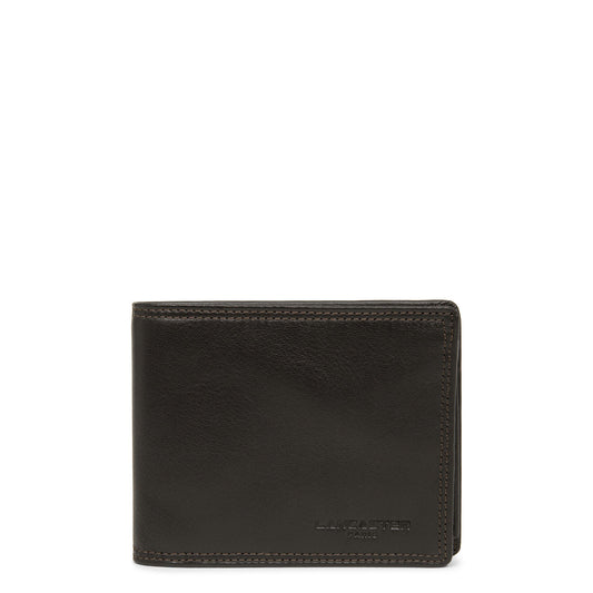 Portefeuille Italien – Cuir Marron – Lancaster Paris