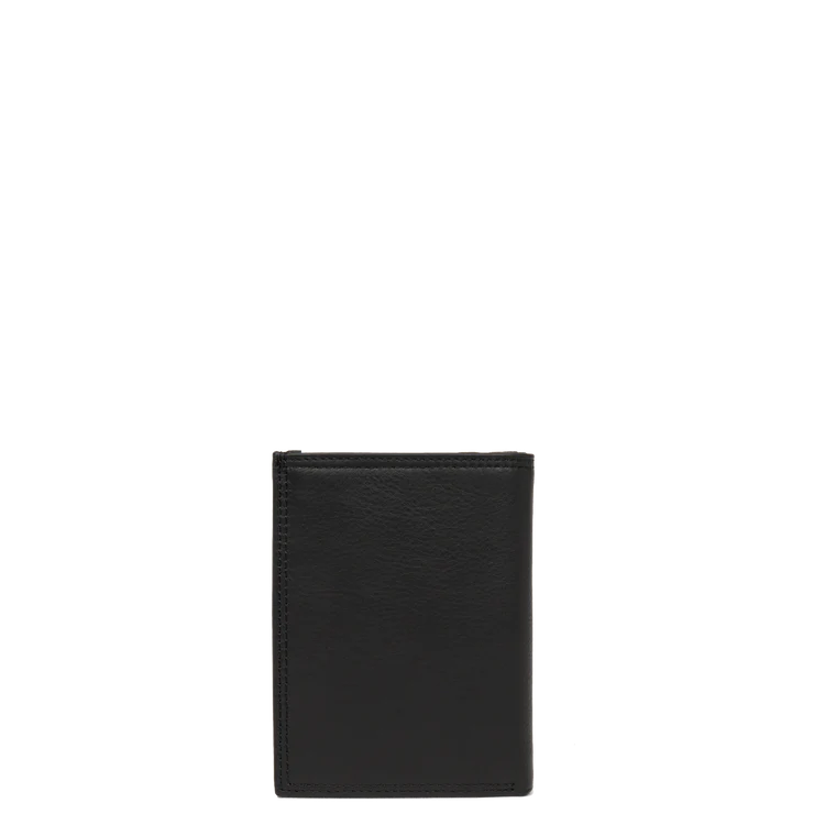 Portefeuille – Cuir Sauvage Noir – Lancaster Paris