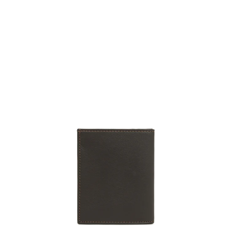 Porte-Cartes & Monnaie Homme – Cuir Soft Vintage Noir – Lancaster Paris
