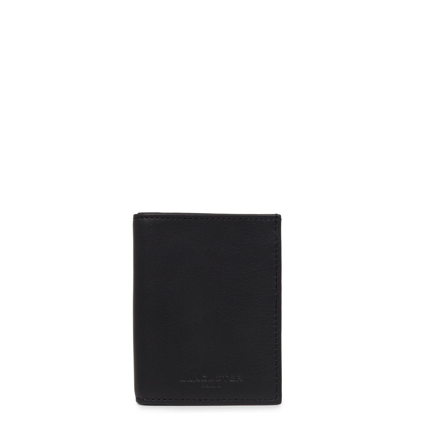 Mini Portefeuille – Cuir Noir – Lancaster Paris