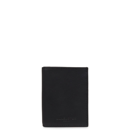 Mini Portefeuille – Cuir Noir – Lancaster Paris