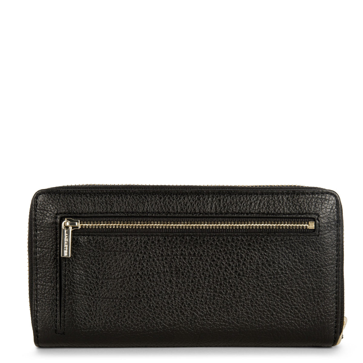Compagnon Zippé – Cuir Dune Noir – Lancaster Paris