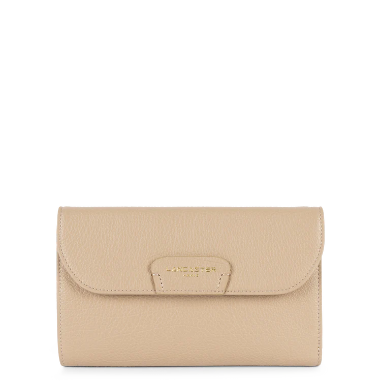 Compagnon – Cuir Dune Grainé Beige Foncé – Lancaster Paris