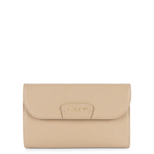 Compagnon – Cuir Dune Grainé Beige Foncé – Lancaster Paris