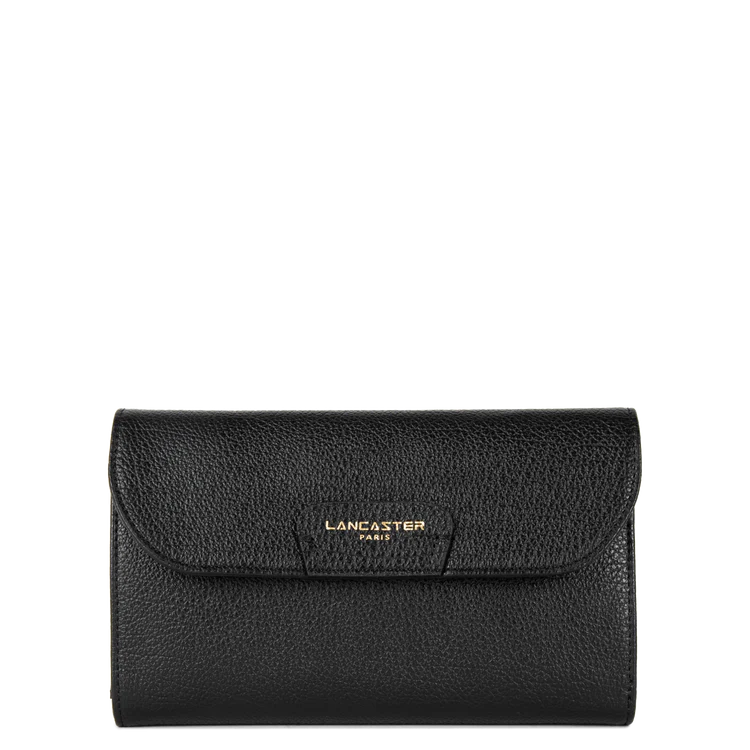 Compagnon – Cuir Dune Grainé Noir – Lancaster Paris