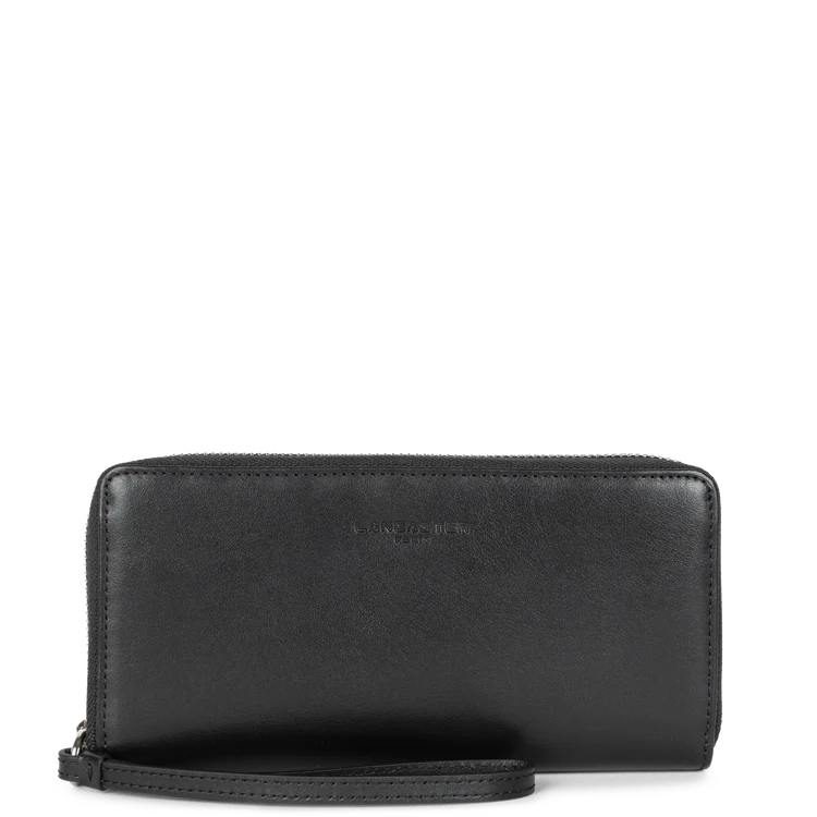 Compagnon Zippé – Cuir Paris Noir – Lancaster Paris