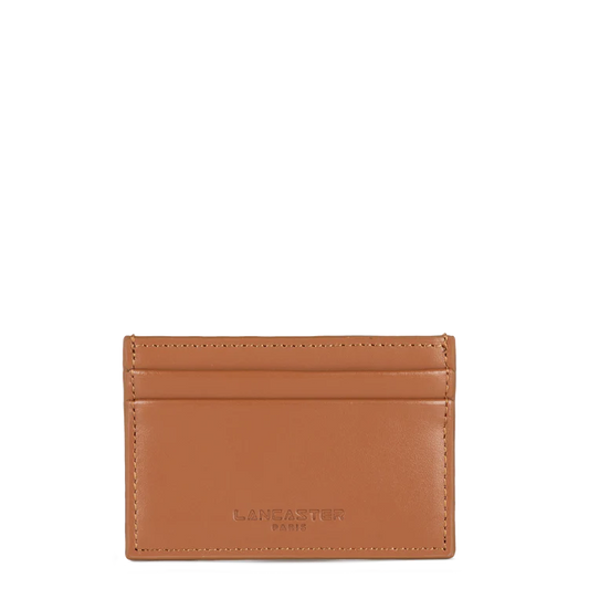 Porte-Cartes – Cuir Paris Camel – Lancaster Paris