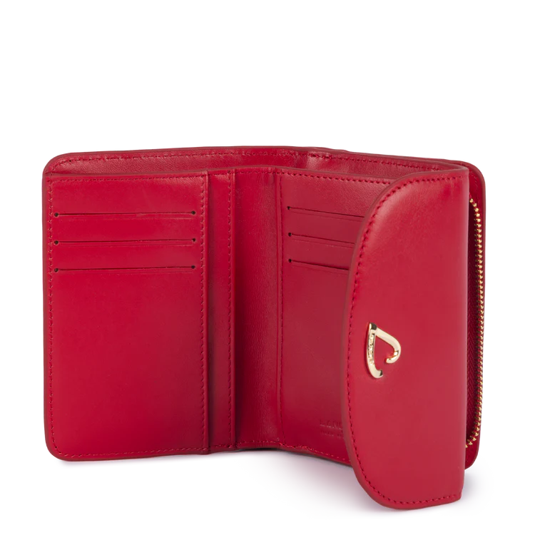 Portefeuille Dos-à-Dos à Rabat Paris Philos – Rouge – Lancaster Paris