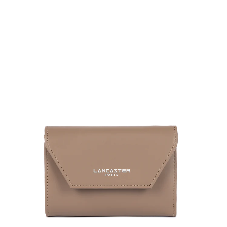 Portefeuille Dos-à-Dos à Rabat – Cuir Smooth Praline – Lancaster Paris