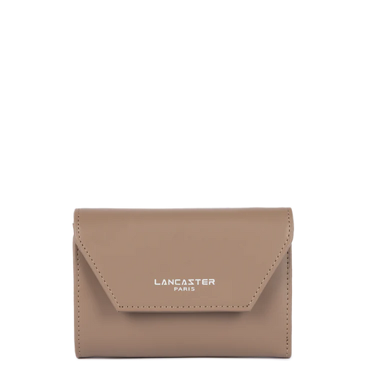 Portefeuille Dos-à-Dos à Rabat – Cuir Smooth Praline – Lancaster Paris