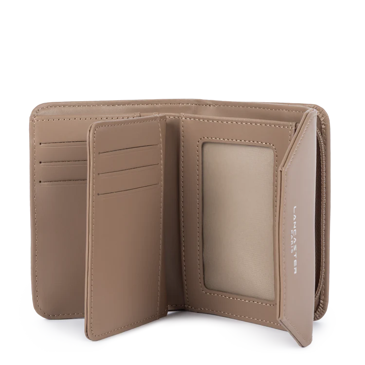 Portefeuille Dos-à-Dos à Rabat – Cuir Smooth Praline – Lancaster Paris