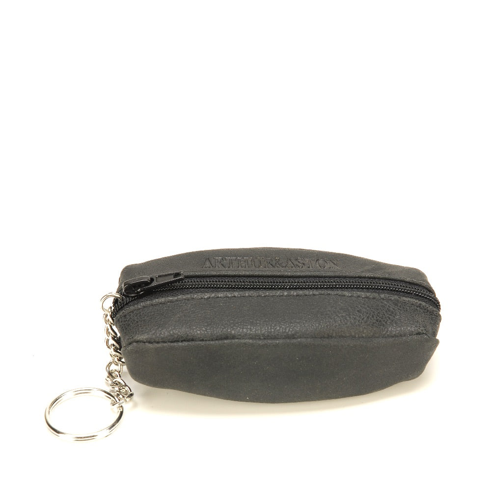 Grain de café Arthur & Aston cuir vieilli Noir