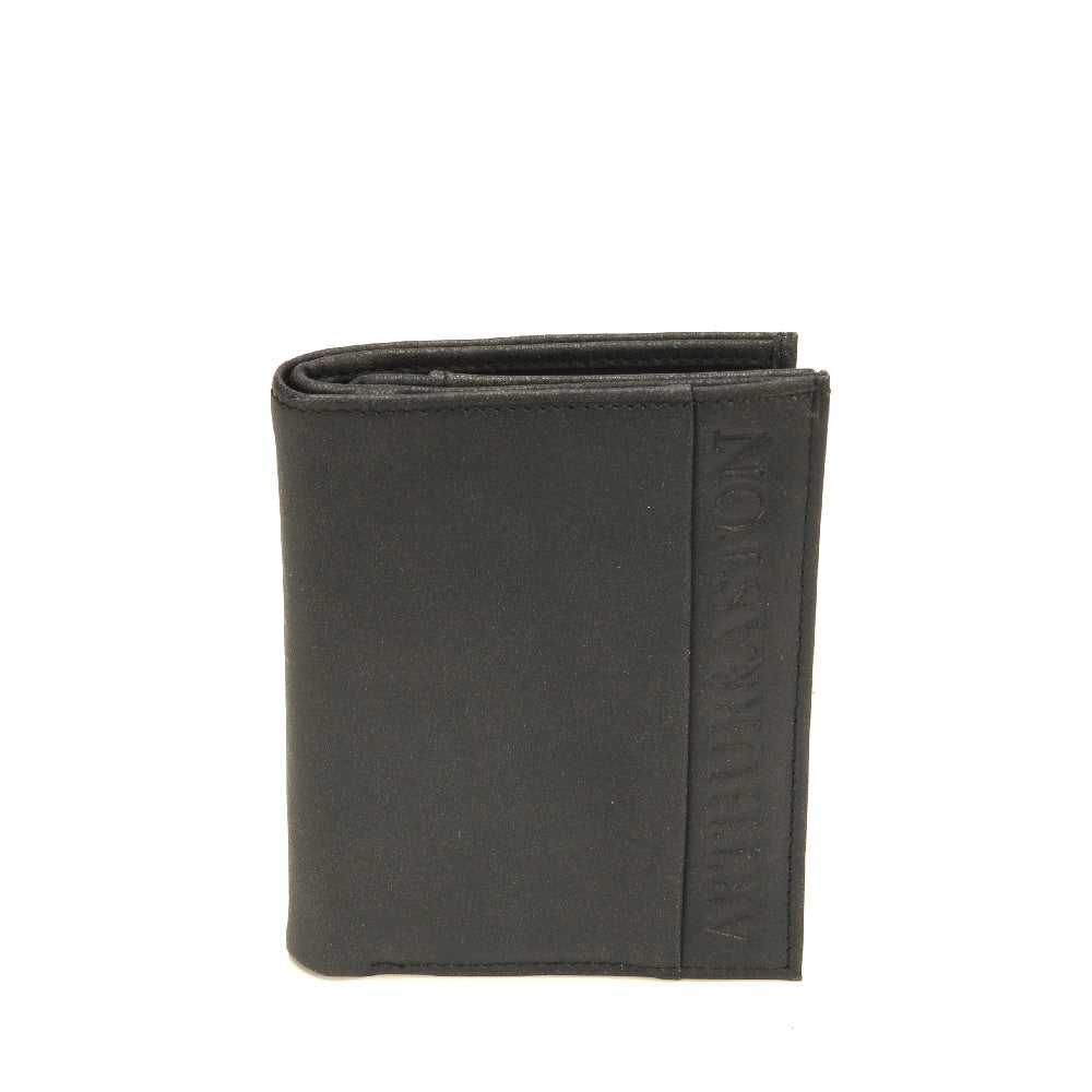 Portefeuille Arthur & Aston cuir vieilli Noir