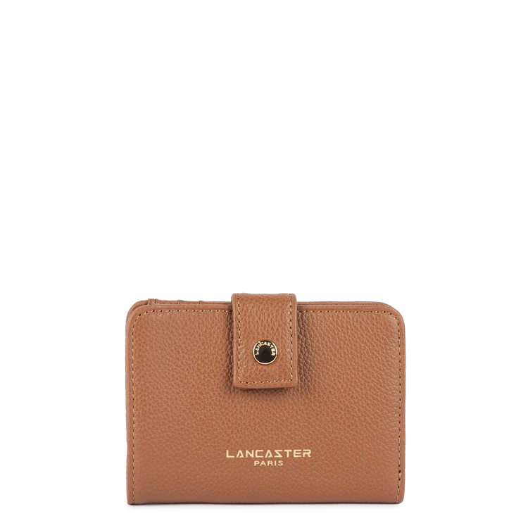 Portefeuille à Pression – Cuir Milano Ana Camel – Lancaster Paris
