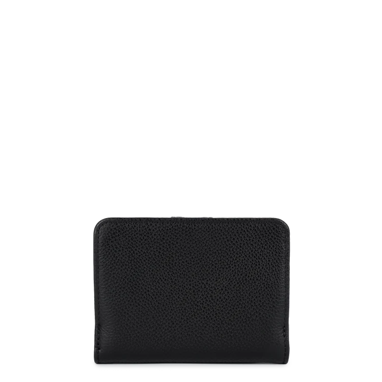 Portefeuille à Pression – Cuir Milano Ana Noir – Lancaster Paris