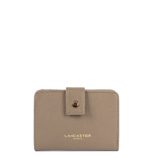 Porte-Monnaie Dos-à-Dos – Cuir Milano Ana Sablé – Lancaster Paris
