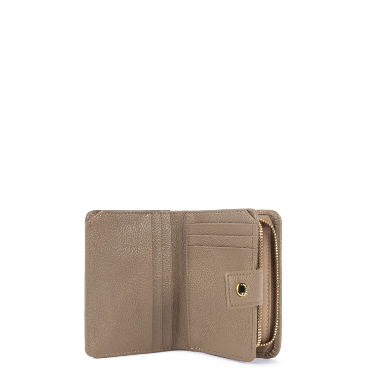 Porte-Monnaie Dos-à-Dos – Cuir Milano Ana Sablé – Lancaster Paris