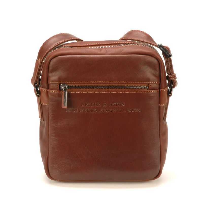 Vide-Poche Cuir Arthur & Aston Cognac – Grand Modèle