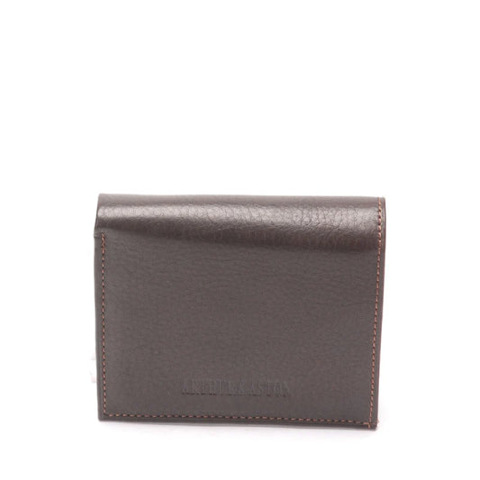 Porte-Monnaie Cuvette Cuir Arthur & Aston Châtaigne