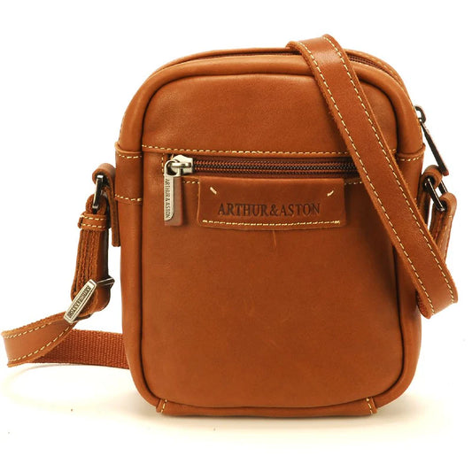 Vide-Poche Cuir de Vachette Arthur & Aston Cognac – Réf. 2028