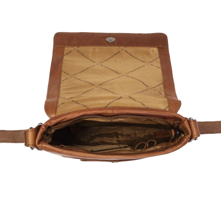 Sacoche The chesterfield Bodin cognac