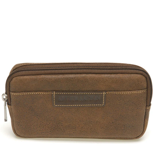 Pochette Ceinture Cuir Arthur & Aston Châtaigne – Réf. 2158