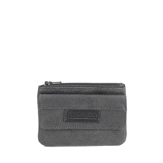 Porte-Monnaie Cuir Vieilli Arthur & Aston Noir – Réf. 2158