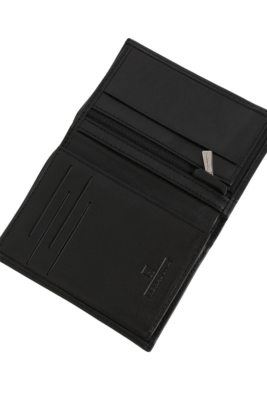 Portefeuille Hexagona Noir