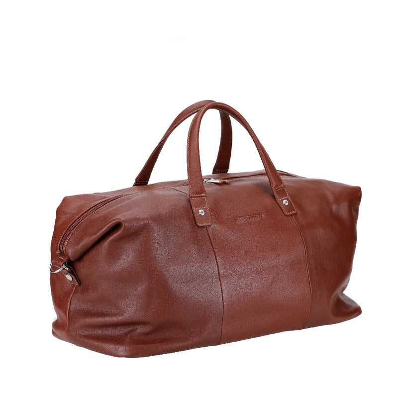 Sac de Voyage Cuir Foulonné Arthur & Aston Cognac