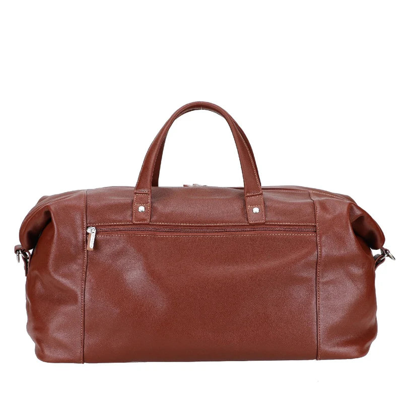 Sac de Voyage Cuir Foulonné Arthur & Aston Cognac