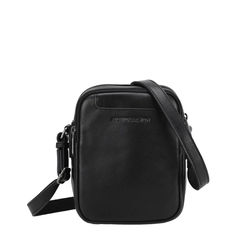 Sacoche Homme Cuir Arthur & Aston Noir