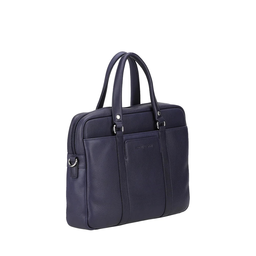 SAC AFFAIRE CUIR ARTHUR ET ASTON BLEU MARINE