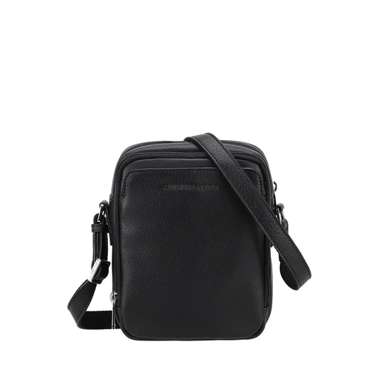 Vide-Poche Cuir Arthur & Aston 2 Poches Noir