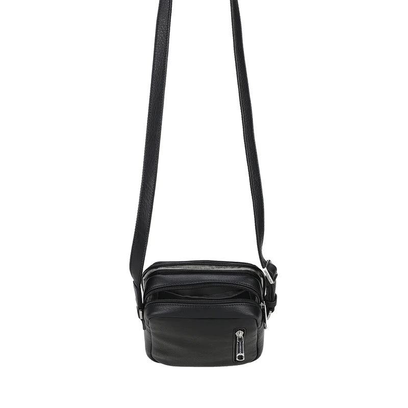 Vide-Poche Cuir Arthur & Aston 2 Poches Noir
