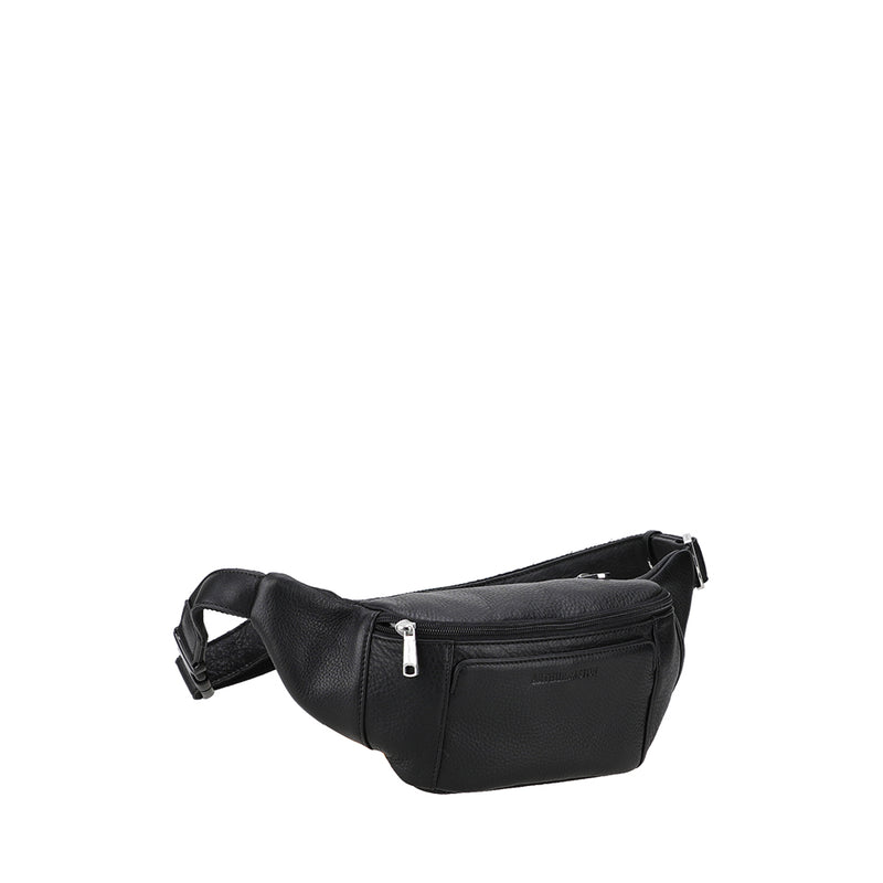 Sac Banane Cuir Arthur & Aston Noir