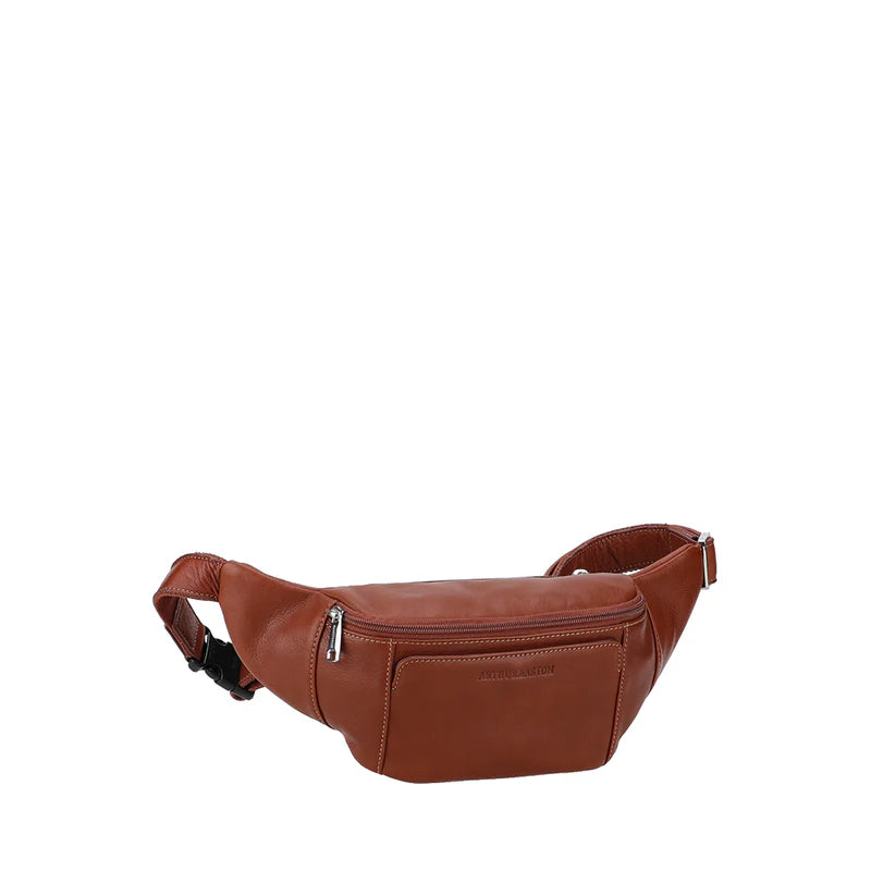 Sac Banane Cuir Arthur & Aston Cognac – Réf. 2528