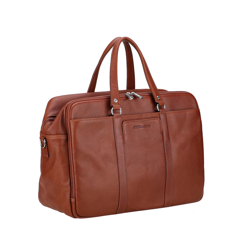 Sac 48H Format Cabine Cuir Arthur & Aston Cognac