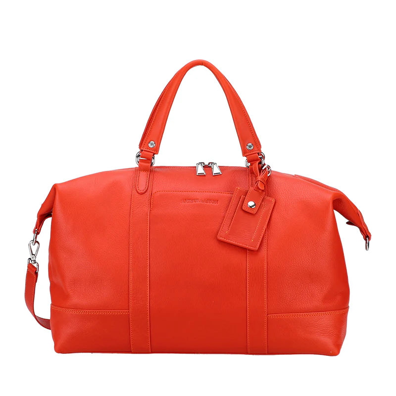 Sac de Voyage Cuir Arthur & Aston Orange