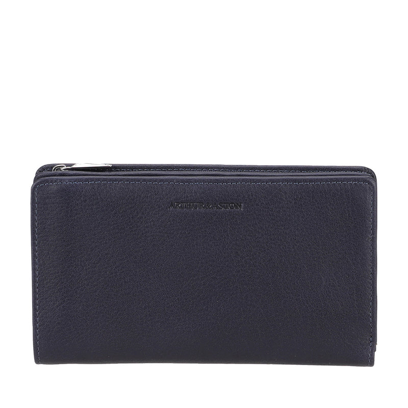 Compagnon Zippé Cuir Arthur & Aston Marine