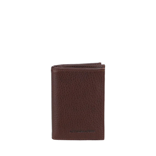 Mini Portefeuille Cuir Arthur & Aston Châtaigne