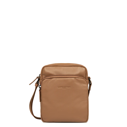 Vide-Poche – Cuir Soft Vintage Camel – Lancaster Paris