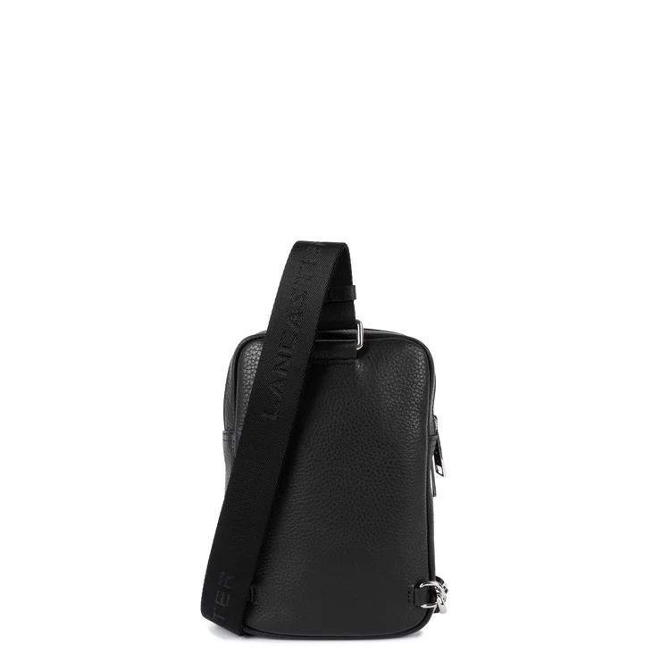 Holster Homme Zippé – Cuir Gentlemen Harry Noir – Lancaster Paris