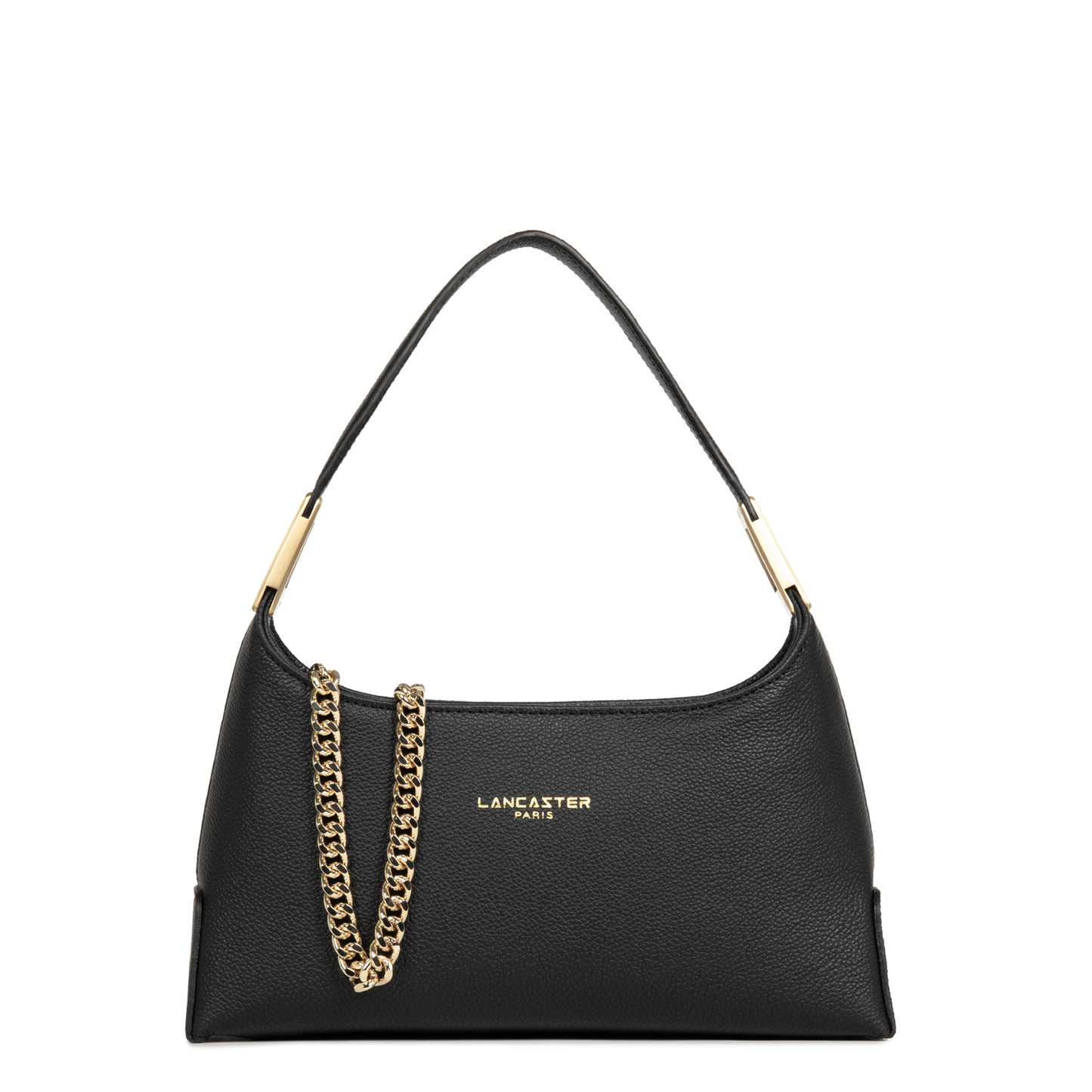 Sac Zippé Taurillon Ace Noir – Lancaster Paris