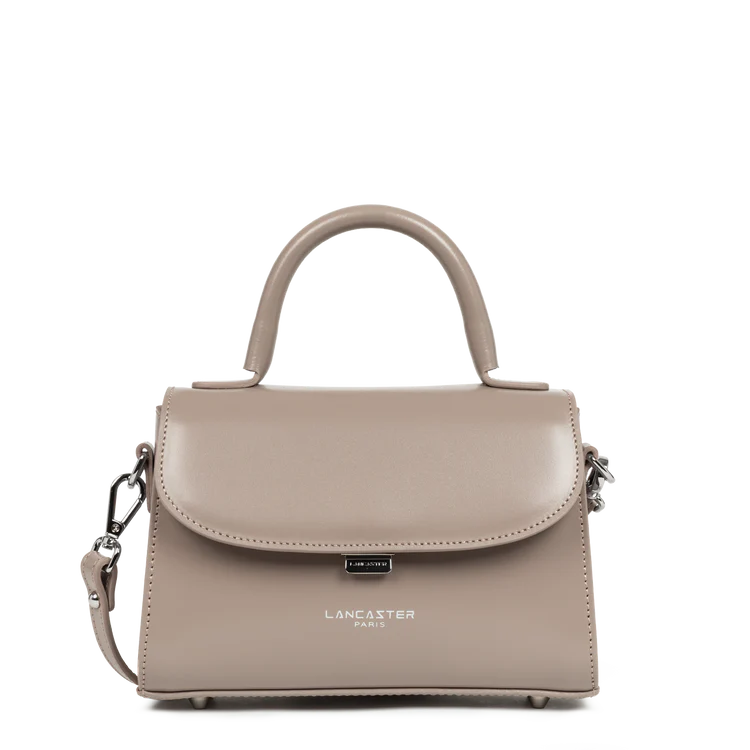 Sac Porte-Mains Suave Even Galet Foncé S – Lancaster Paris