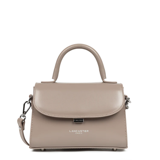 Sac Porte-Mains Suave Even Galet Foncé S – Lancaster Paris