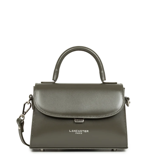 Sac Porte-Mains Suave Even Kaki Foncé S – Lancaster Paris